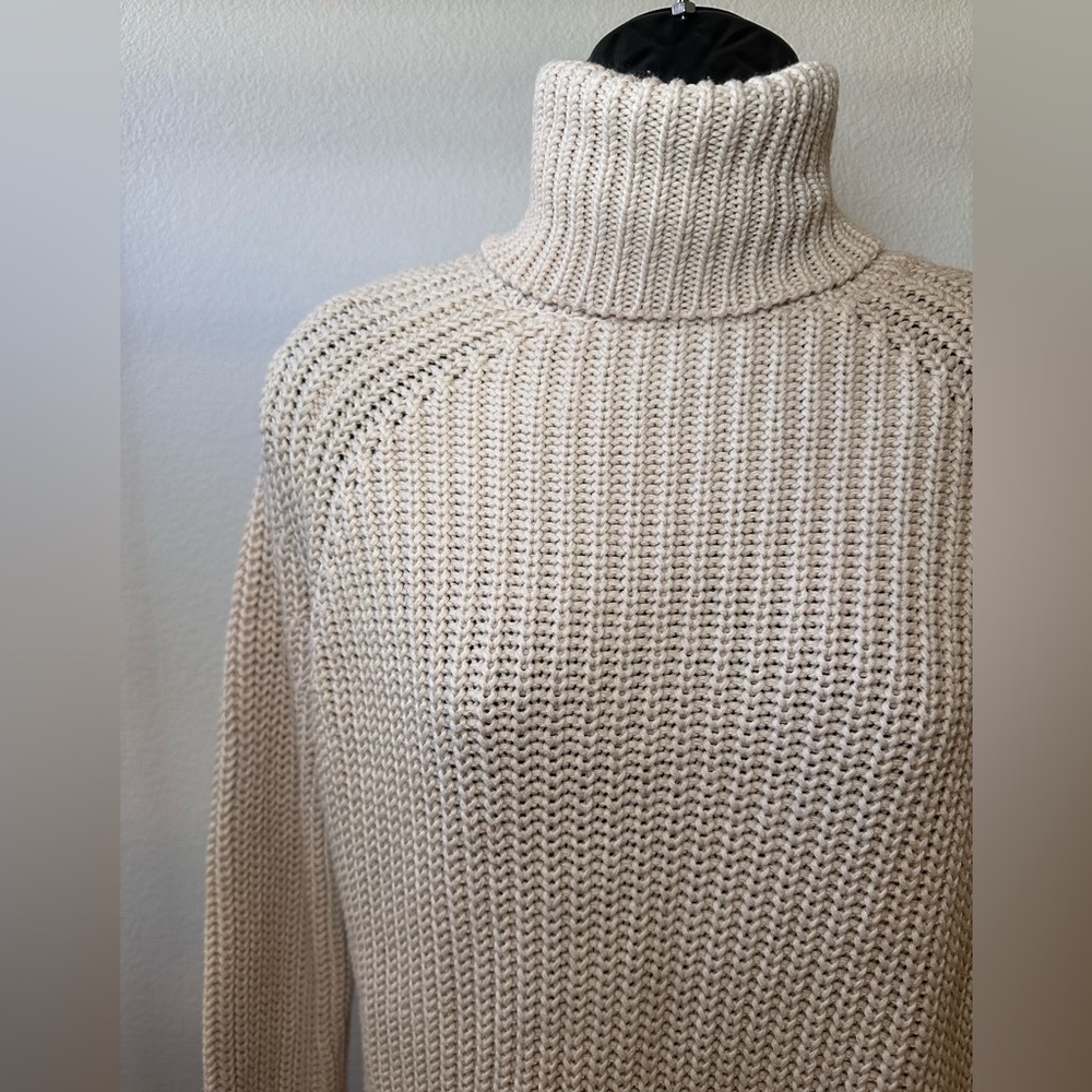 525 America Stella Shaker Stitch Turtleneck Sweater - Picture 2 of 9